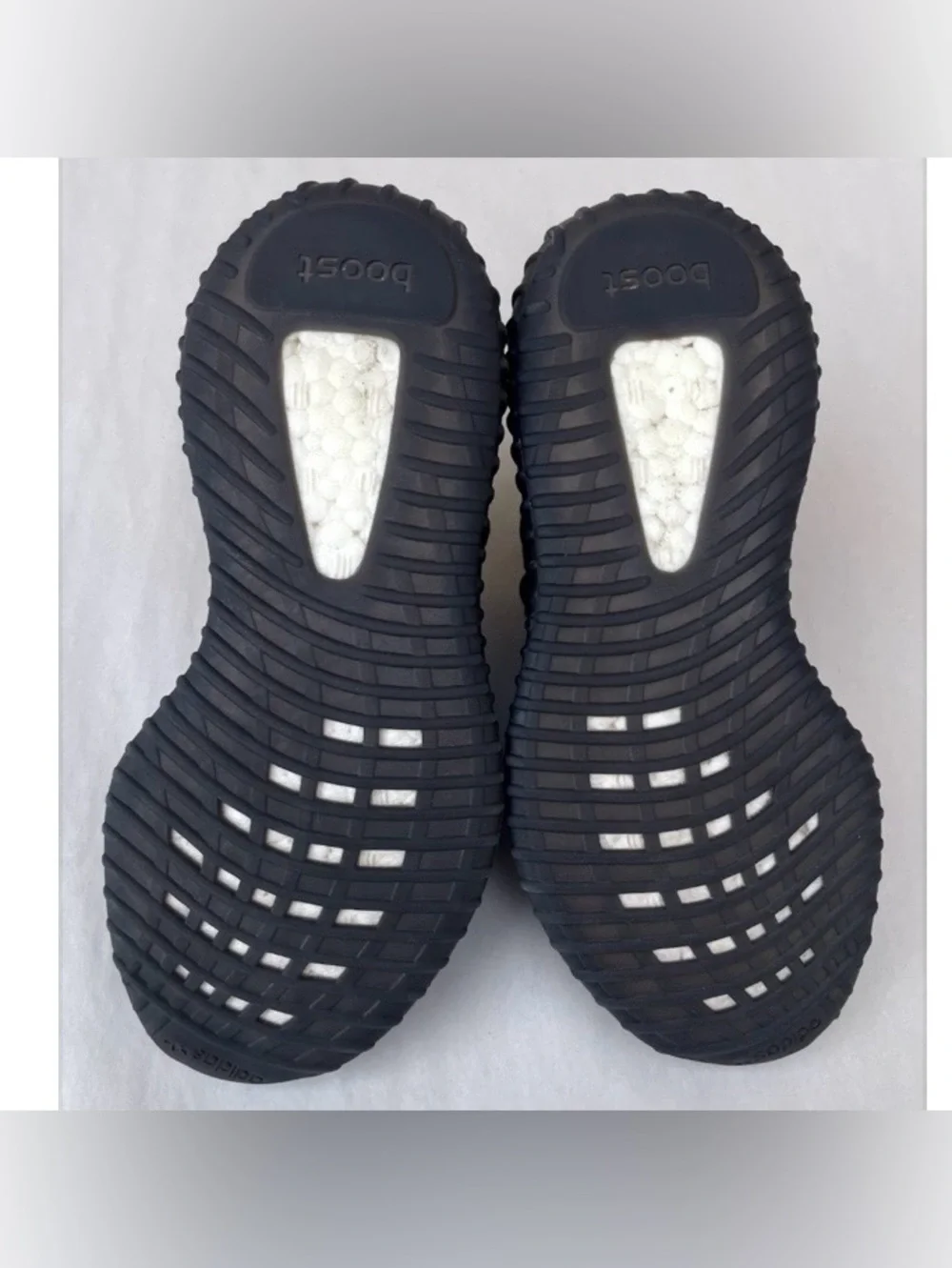 Adidas Yeezy Boost 350 V2 MX Kids Size US 12.5K Black Gray Rock Preschool GW3775